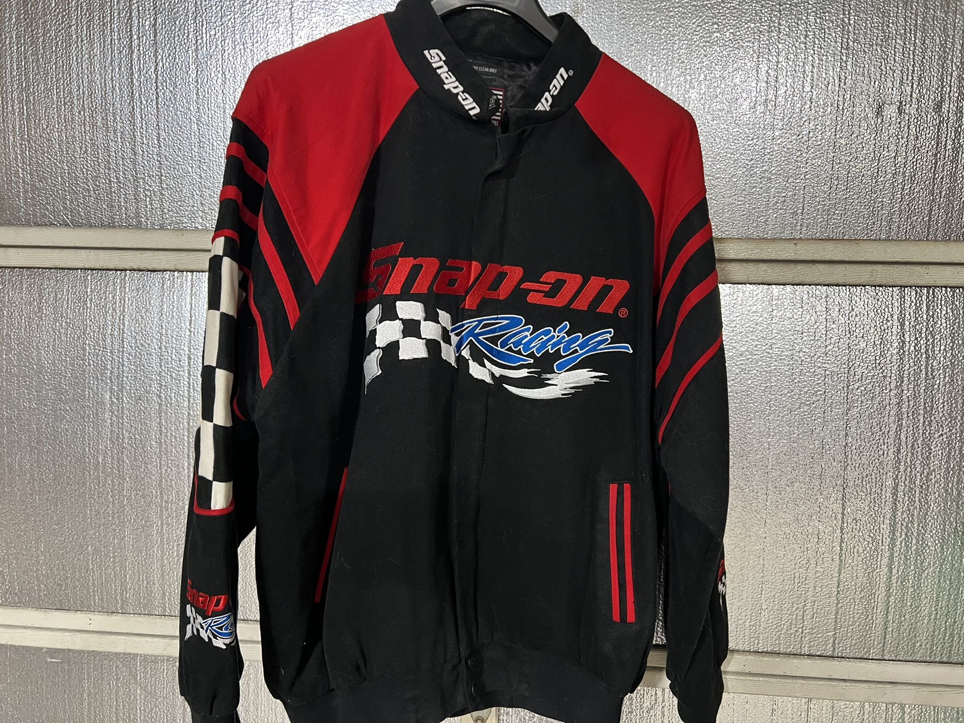 Vintage Snap on Racing Jacket