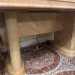 Dining Table With Leaf Insert 