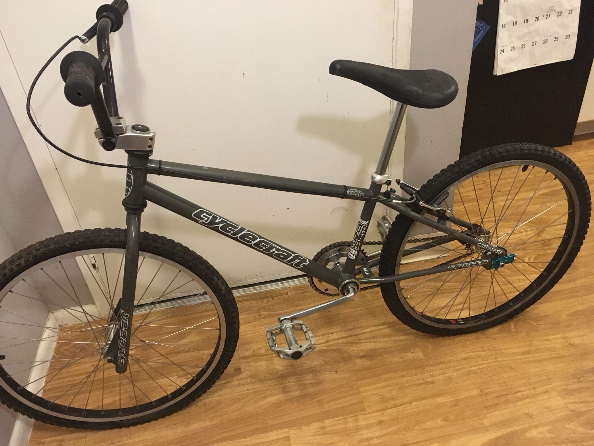 CycleCraft BMX mid school 90’s 24” racing cruiser