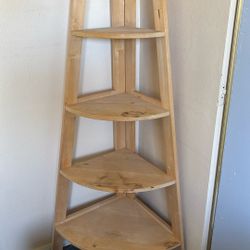 Corner Shelf Stand 63” Tall
