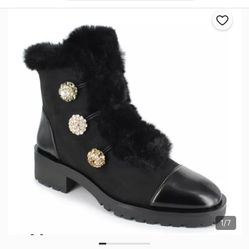 NANETTE ELEGANT FUR  BOOTS $30