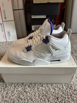 Nike Air Jordan 4 Purple Metallic 