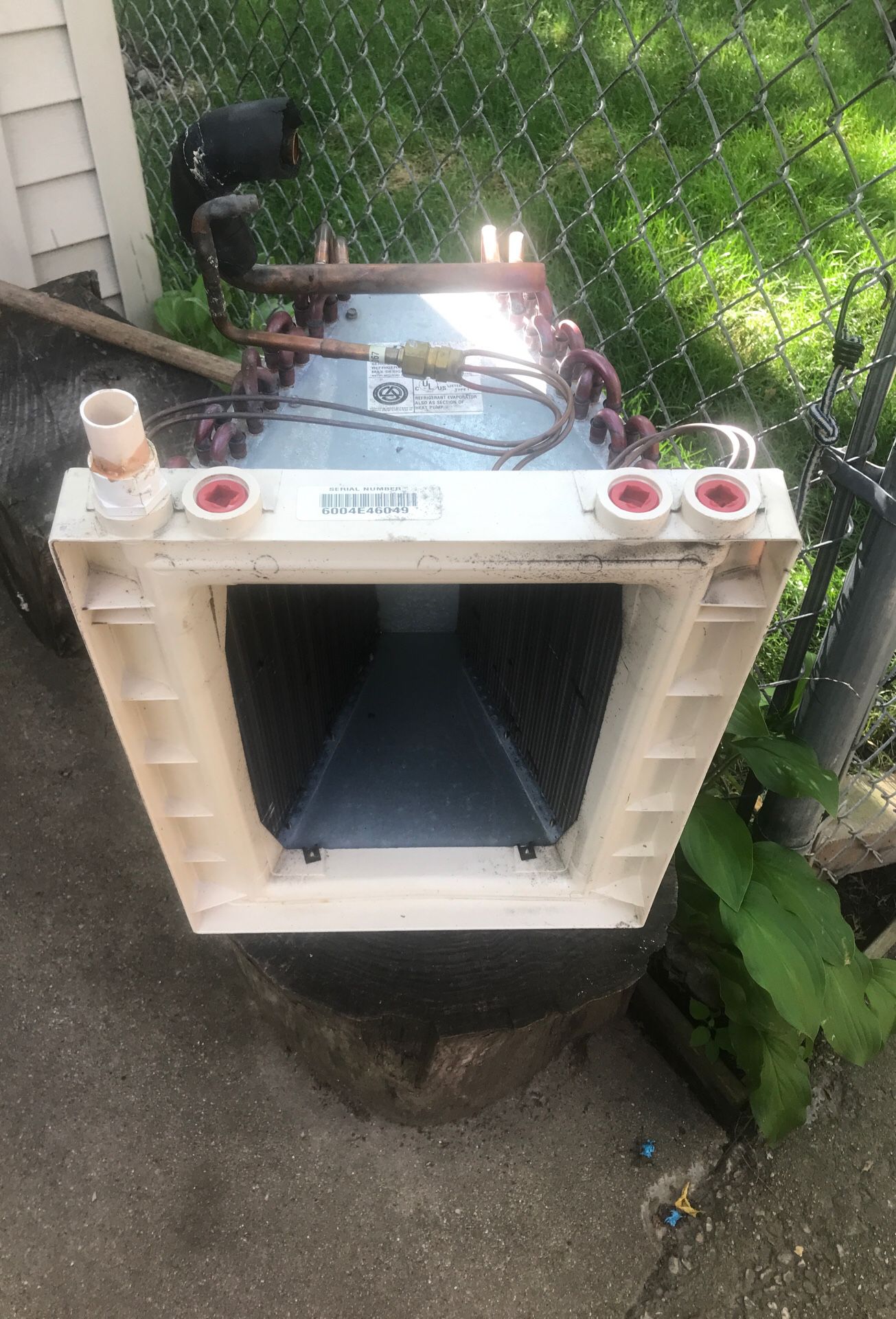 York coil condenser from ac unit