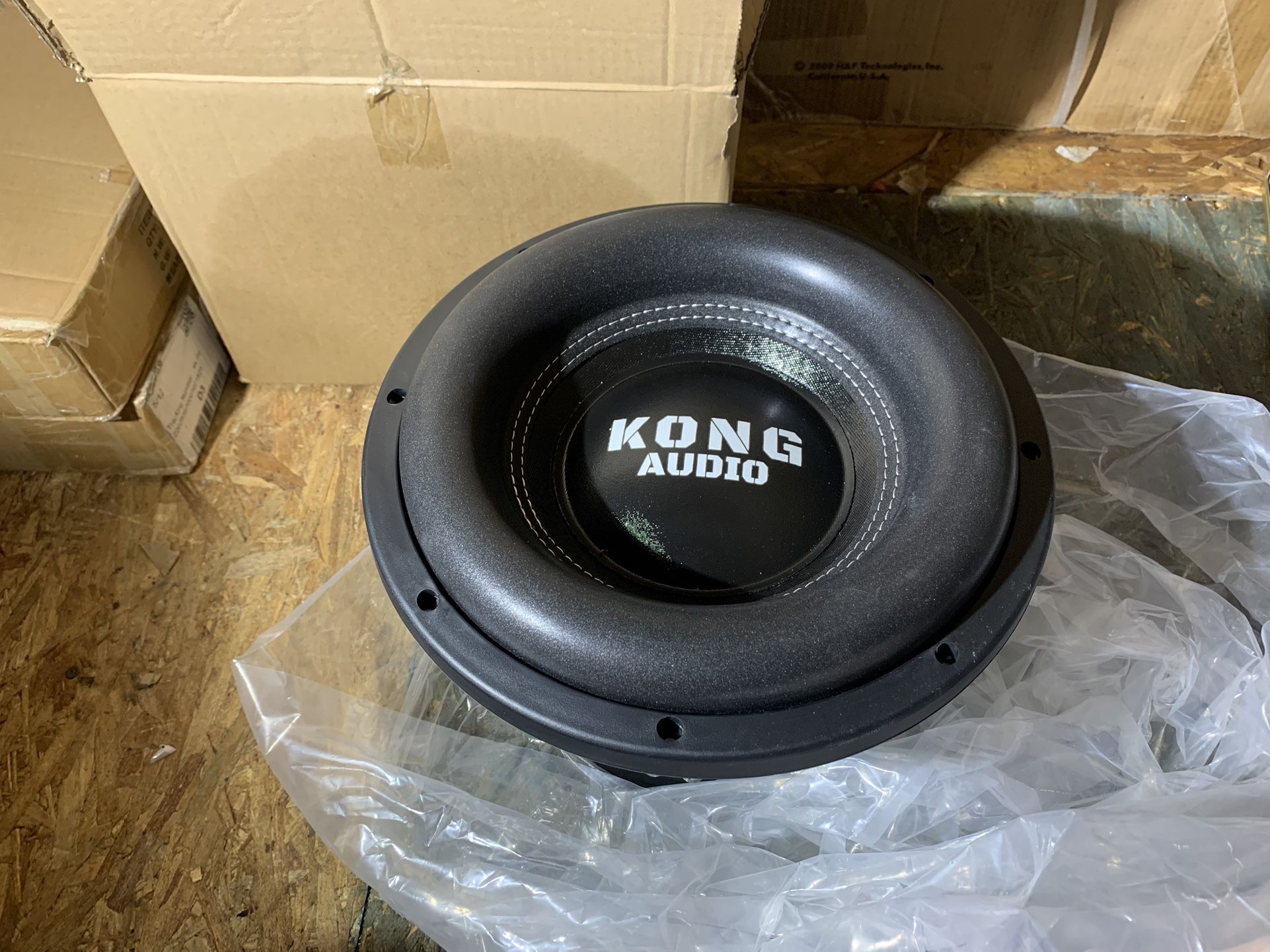 New 12” Kong Audio 3000w Max Power Dual Voice Coil Subwoofer $230 each