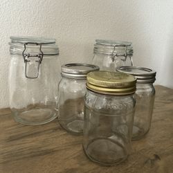 Glass Jars With Lids