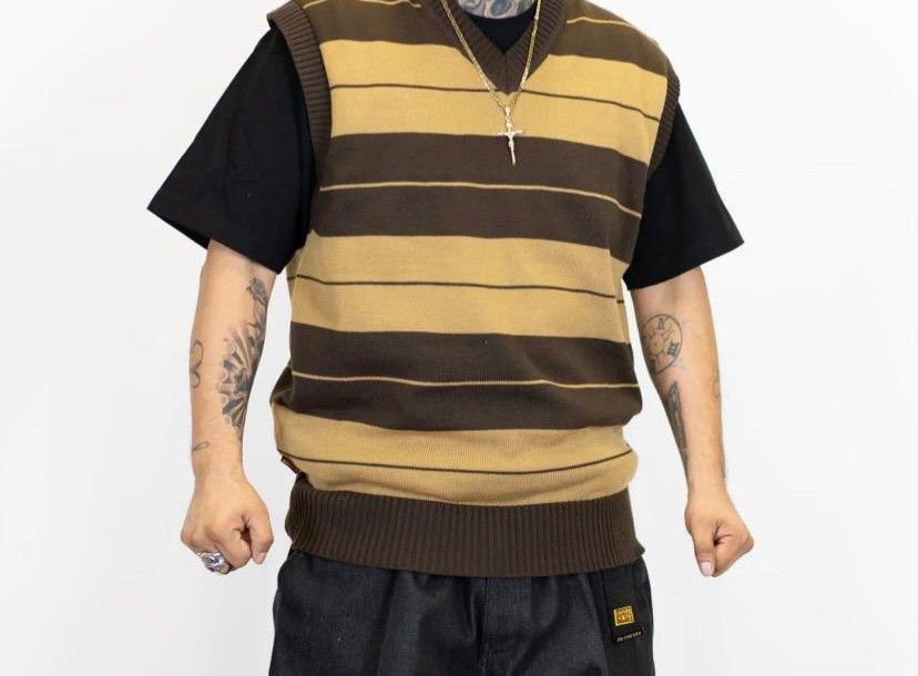 FB COUNTY CLASSIC CHARLIE BROWN VEST BROWN/TAN