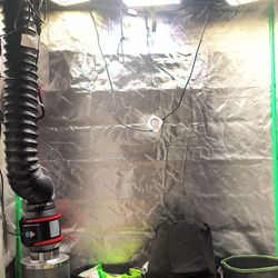 Complete indoor grow setup