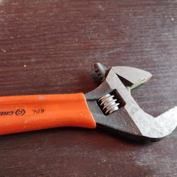 Crescent 6 Inch Adjustable Wrench Soft Grip