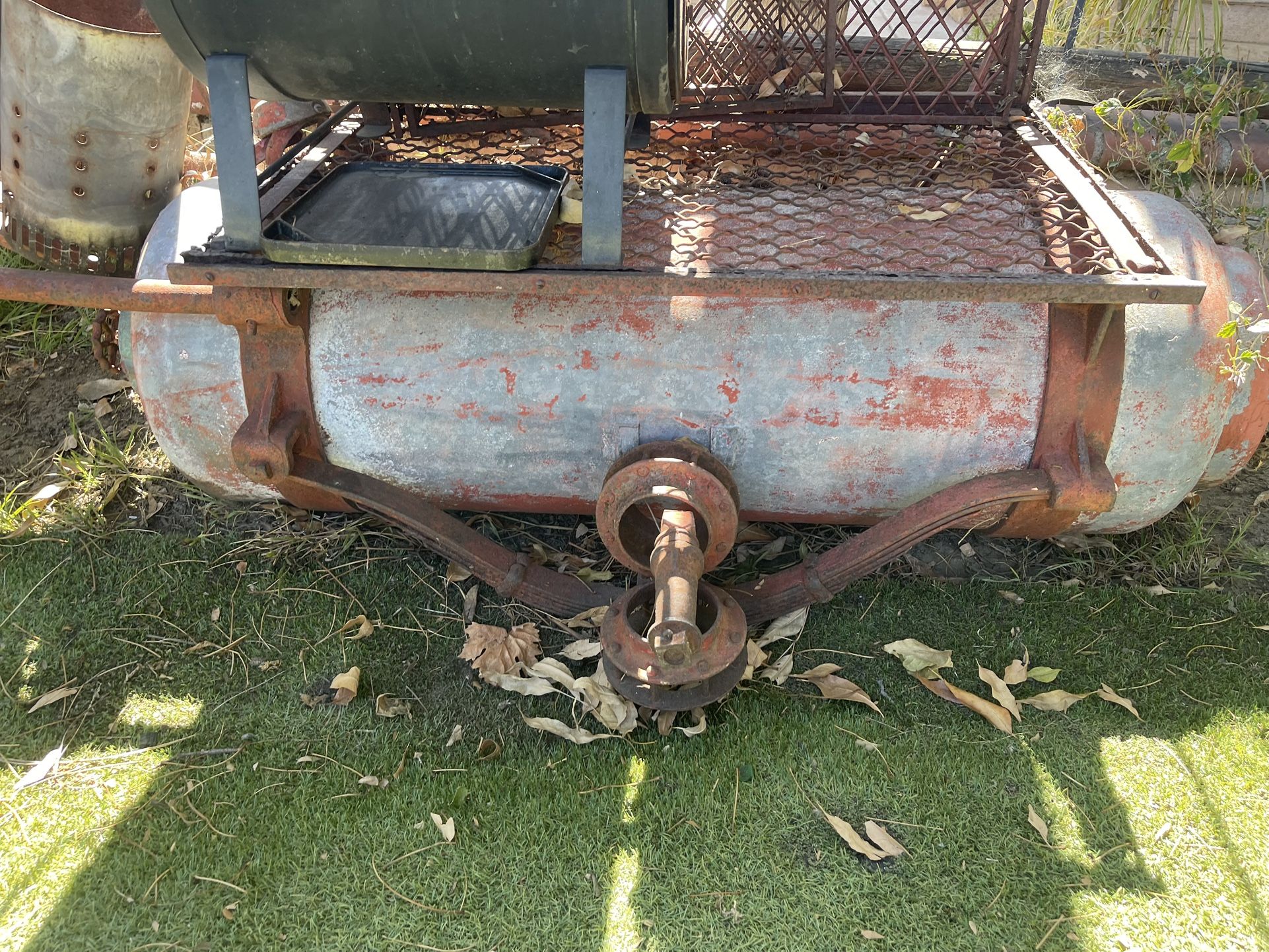 Antique Fire Equipment Or Turn Into Smoker