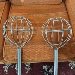 Tablecraft KW48 48" Stainless Steel Kettle Whip w/ Sealed Wires