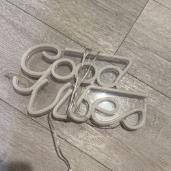 Good Vibes Neon Sign