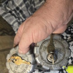 Locking Gas Caps For A HD Volvo Truck