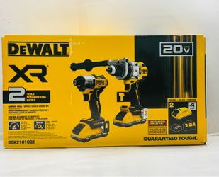 DeWalt XR 20V Hammer Drill & Impact Driver Combo Kit