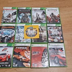 Collection of Xbox 360 Games (PLEASE READ DESCRIPTION)