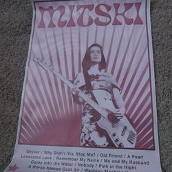 Mitski canvas poster