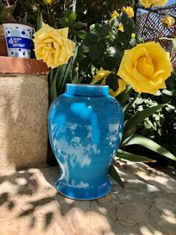 Glazed Garden Vase Pot