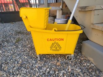 Janitor size school mop