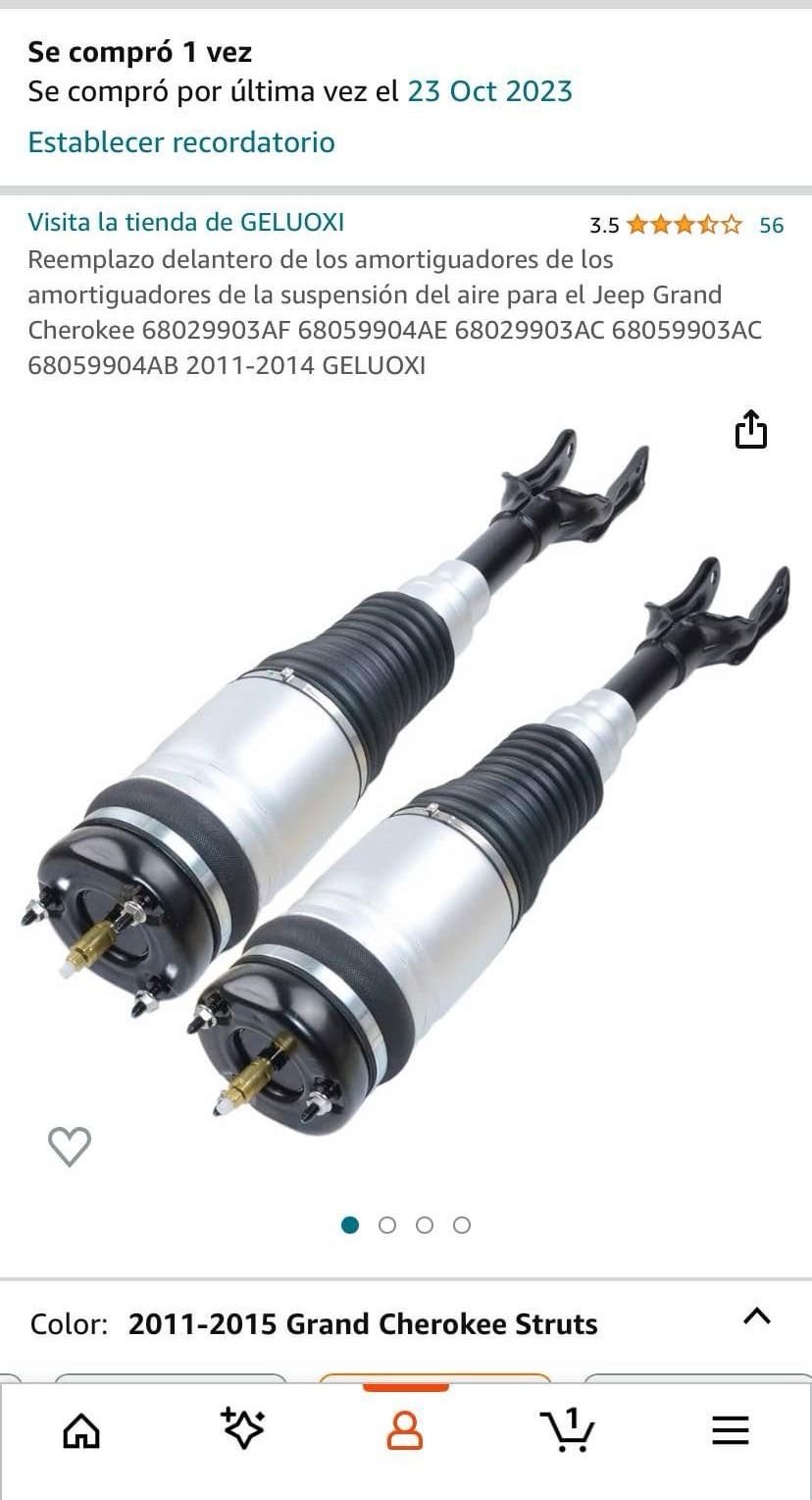 Jeep Grand Cherokee Air Suspension 2011/2015