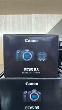 Canon Camera EOS R8 and Kit Lens 24-50mm Brand New