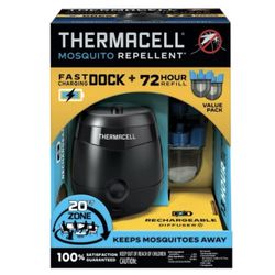 Thermacell E95 Mosquito Repellent + FAST-Charging Dock