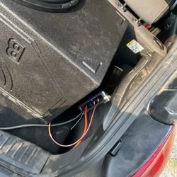 American Bass 15” Subwoofer With Qbomb Box