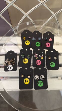 Disney Earrings NEW