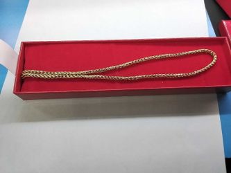 Fox Tail Chain - Yellow Gold 14k (.585) 31.6 grams 24 inch