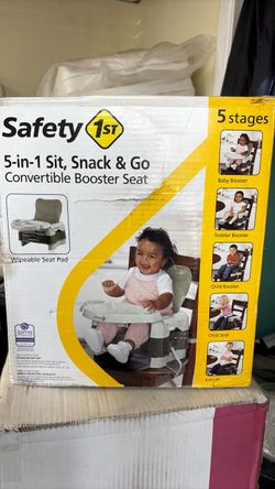 5 in 1 sit, snack and go seat