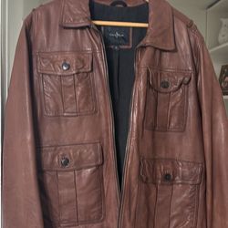 Cole Haan Leather Jacket