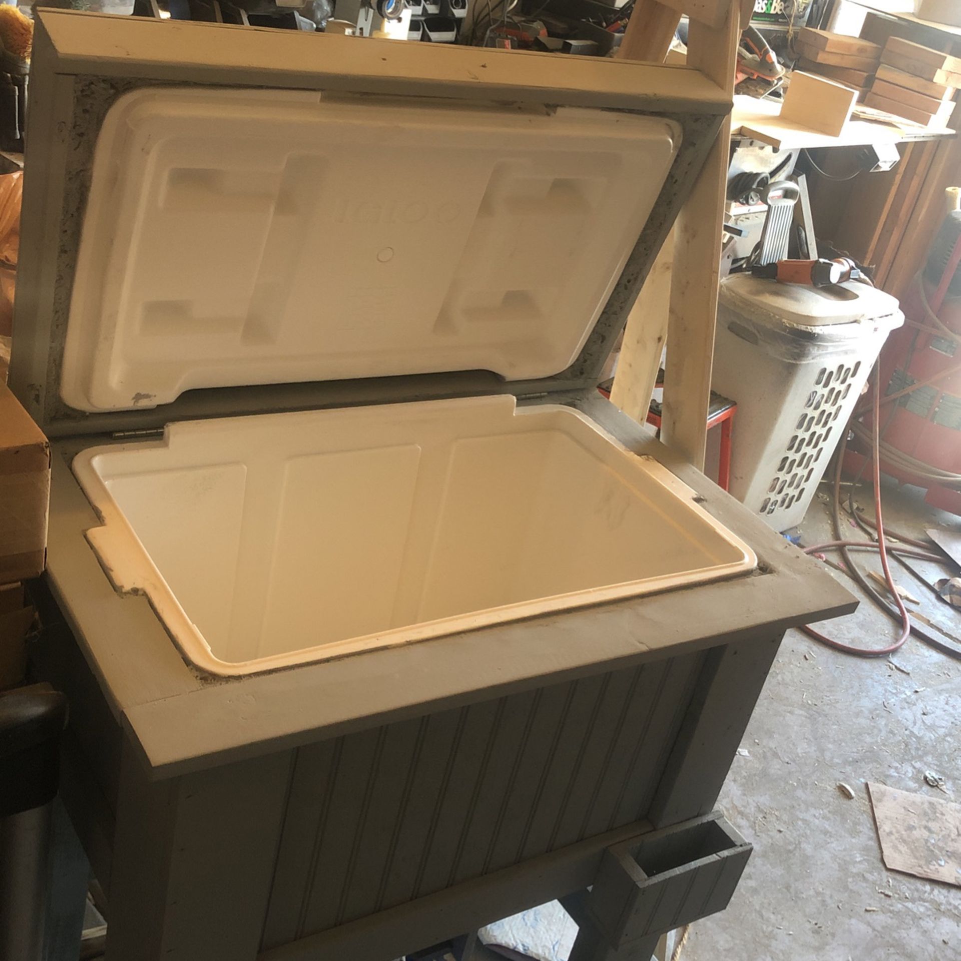 Wood Cooler For Christmas gift