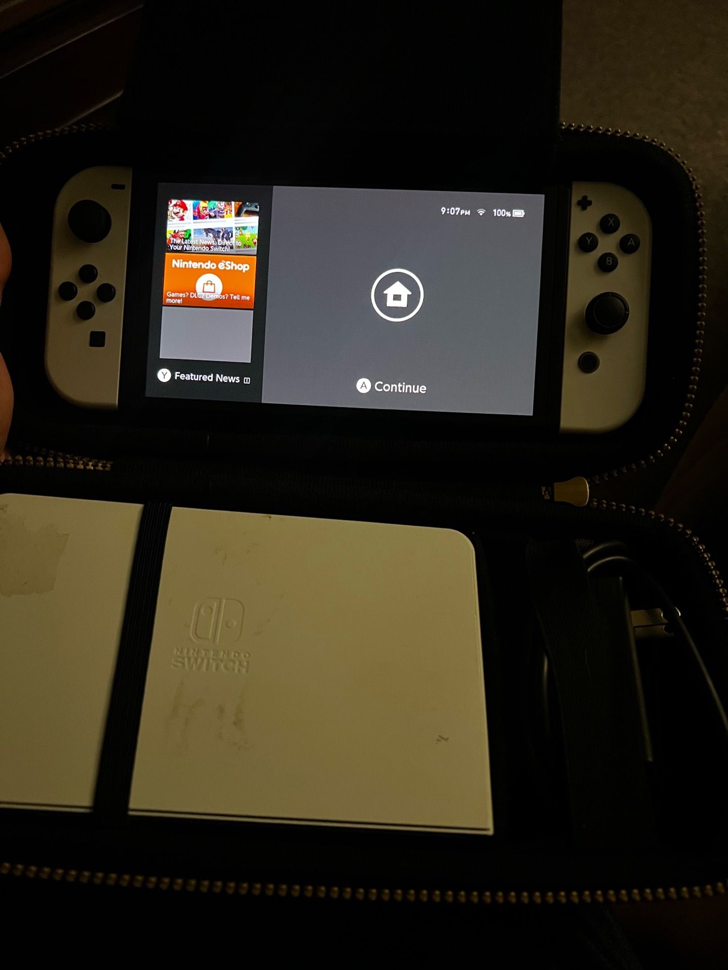 Nintendo Switch Oled White Bundle