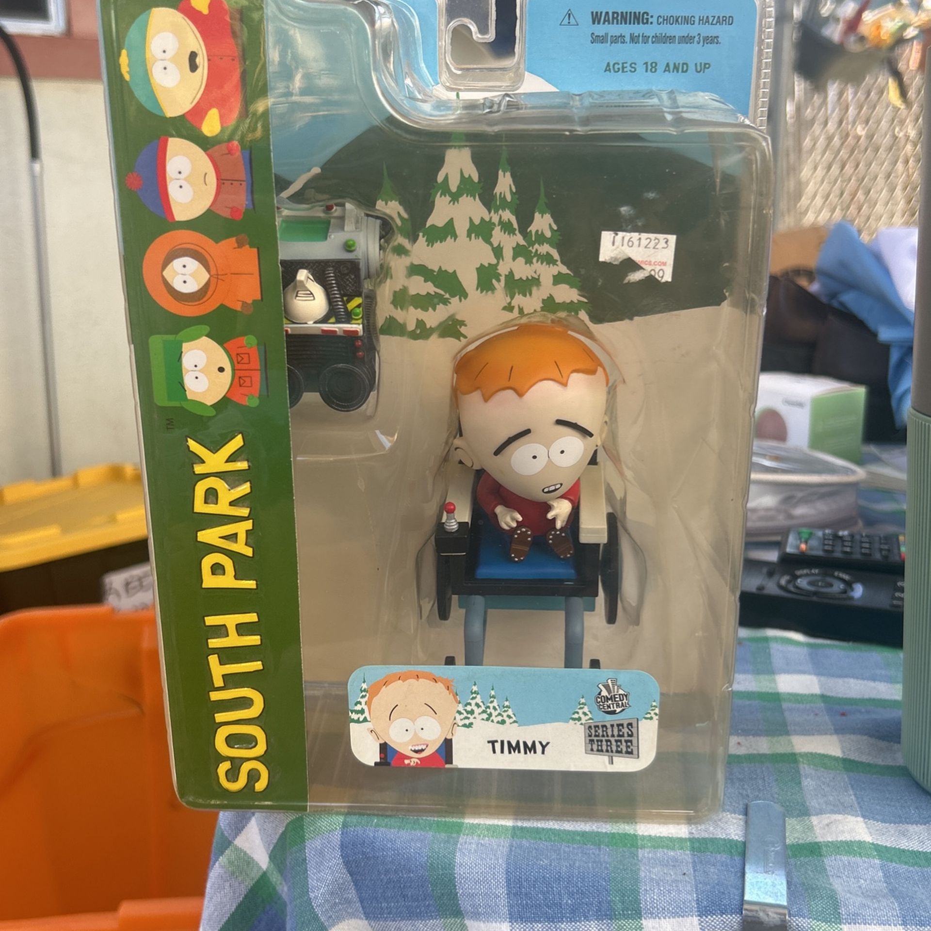 NEW SOUTH PARK TIMMY WHEELCHAIR Series 3 Mezco Character