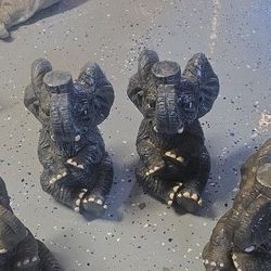 Elephant concrete Statue Yard Art