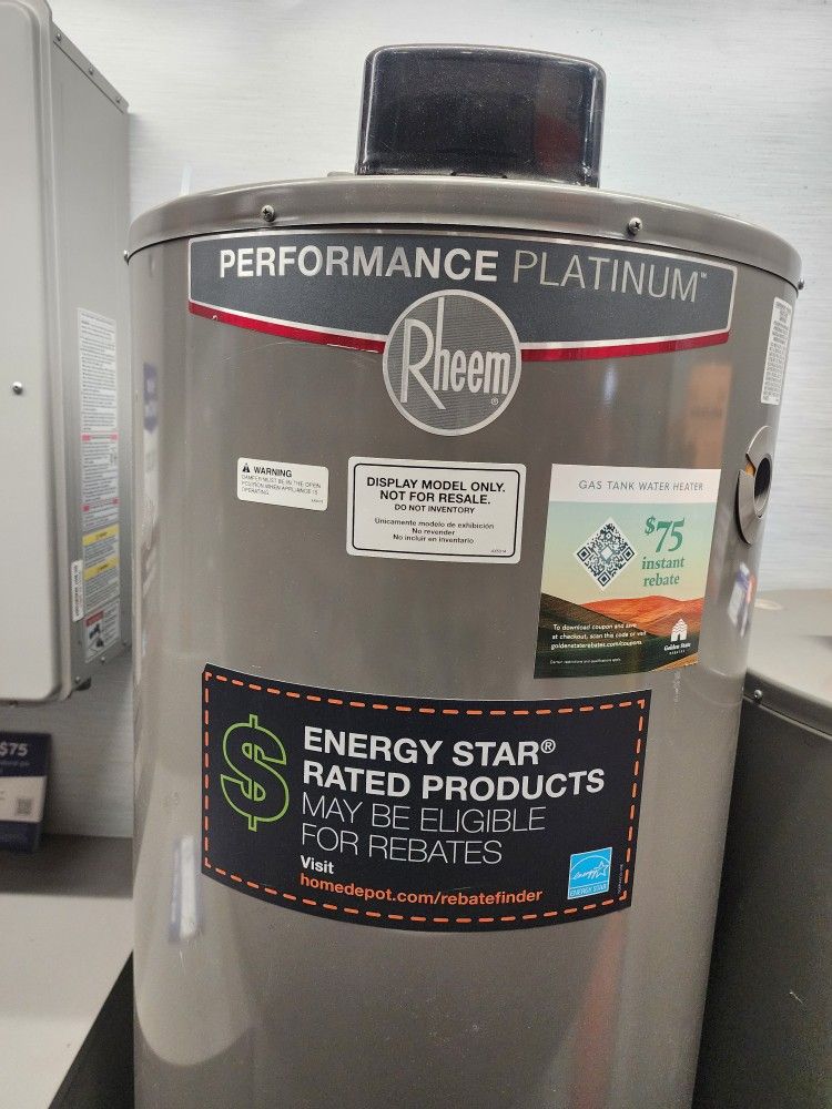 NEW WATER HEATER