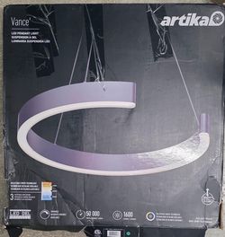 Artika Vance LED Pendant Light – NEW – Open Box