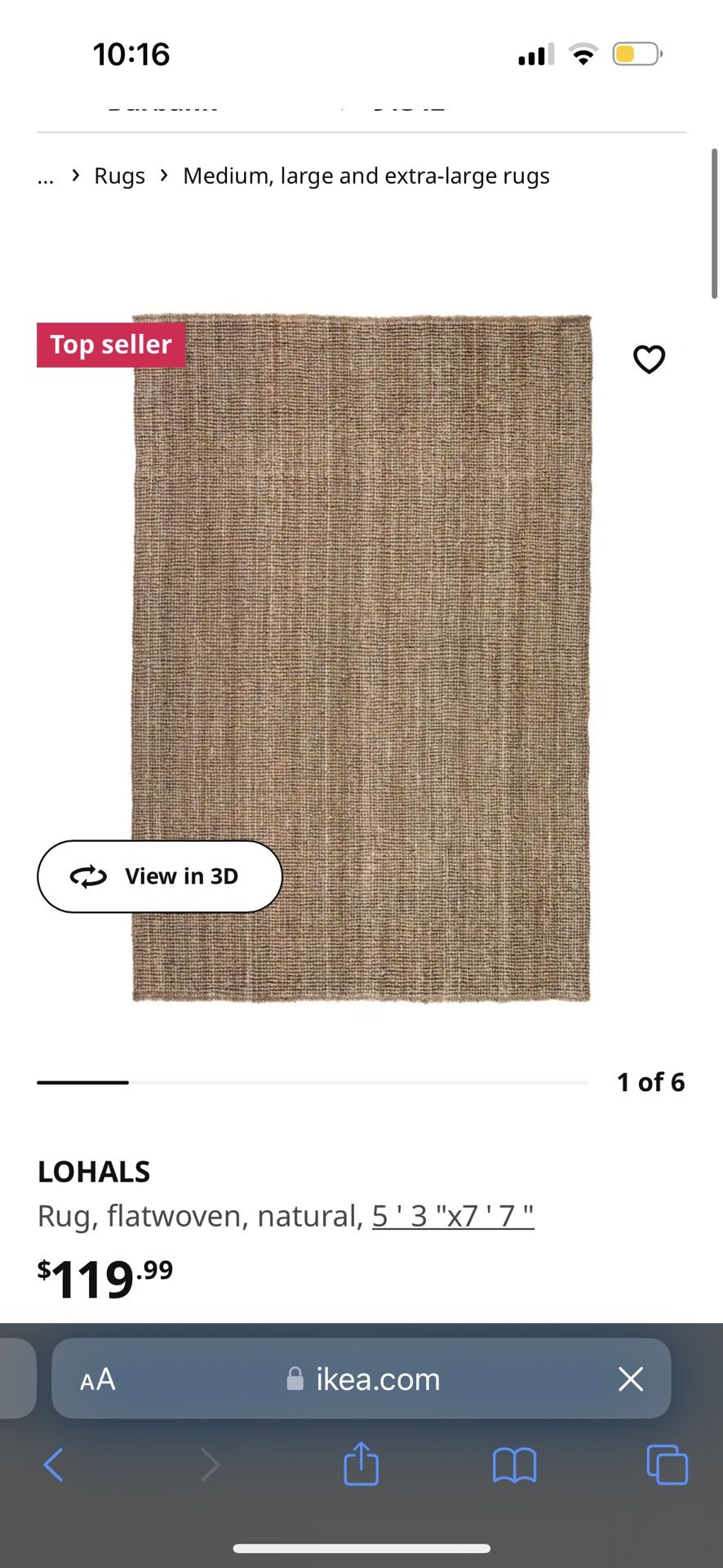Flat Woven Rug