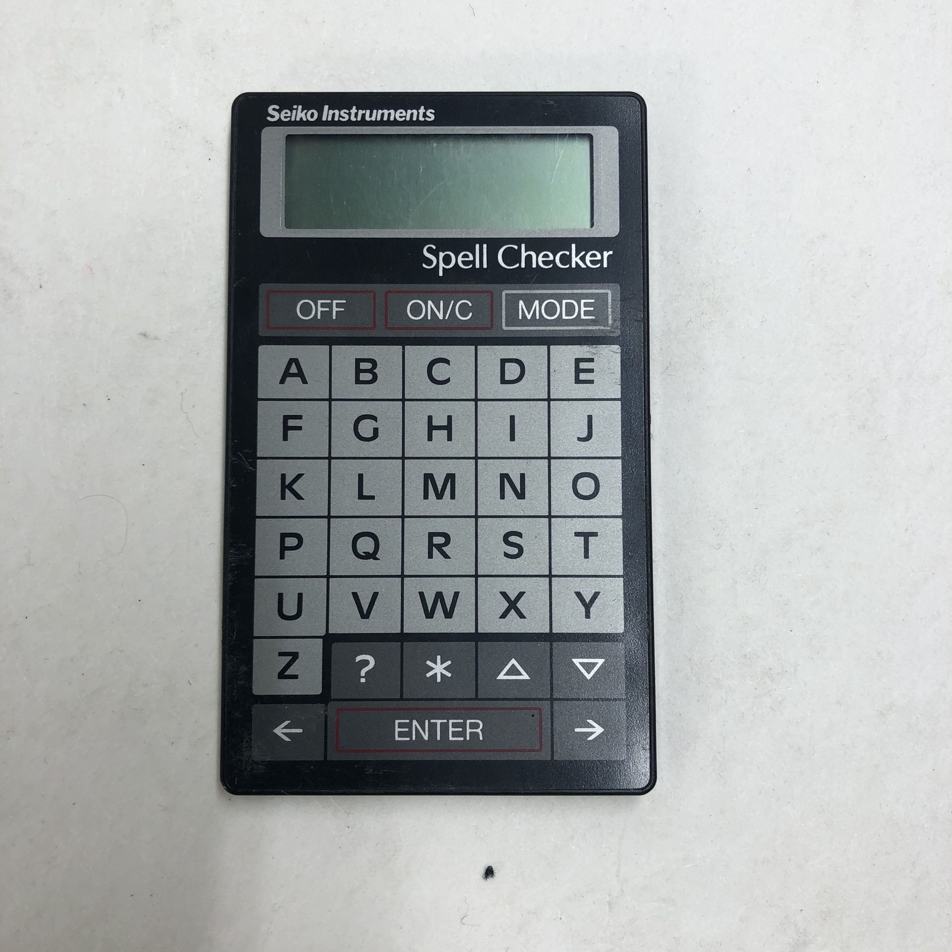 Vintage Seiko Instruments Electronic Spell Checker WP-1000