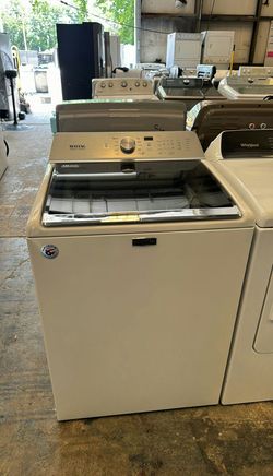 Maytag Top Load Washer - Agitator Stainless Steel Drum