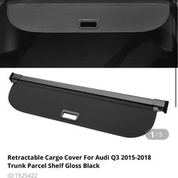 Audi q3 2015-2018 cargo cover