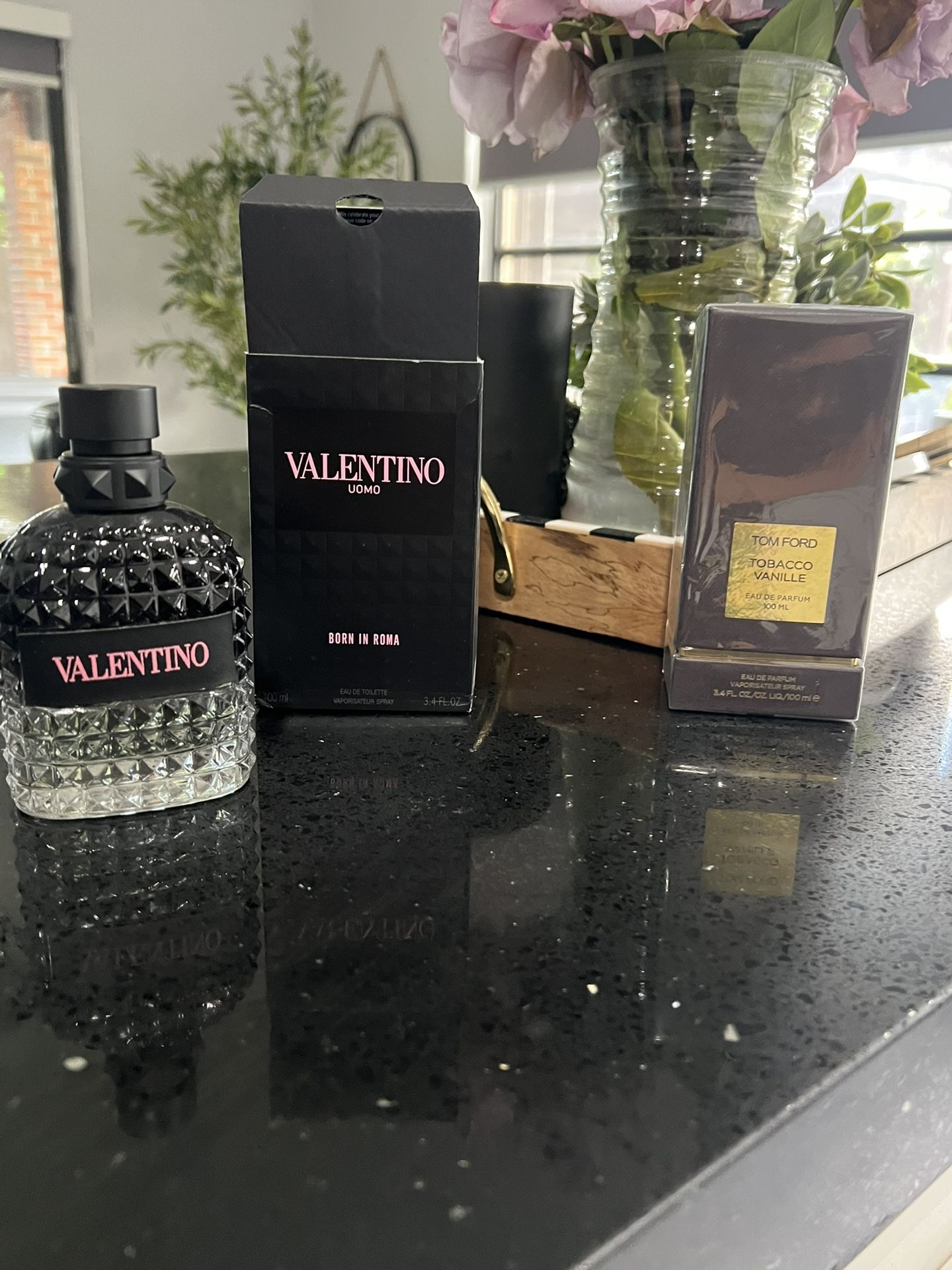 Valentino Uomo and Tom Ford Tobacco Vanille 100Ml