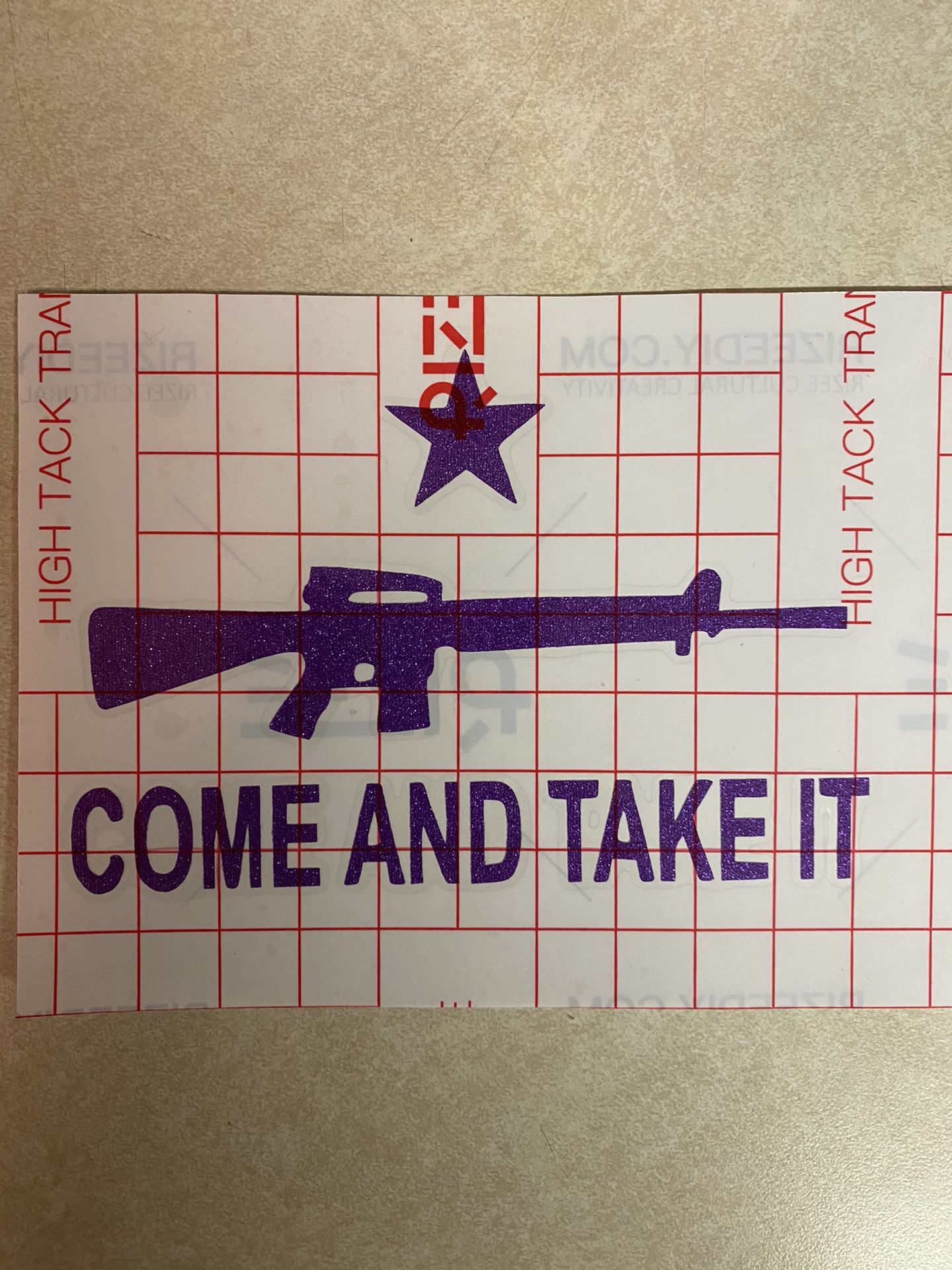 Come And Take It Decal 