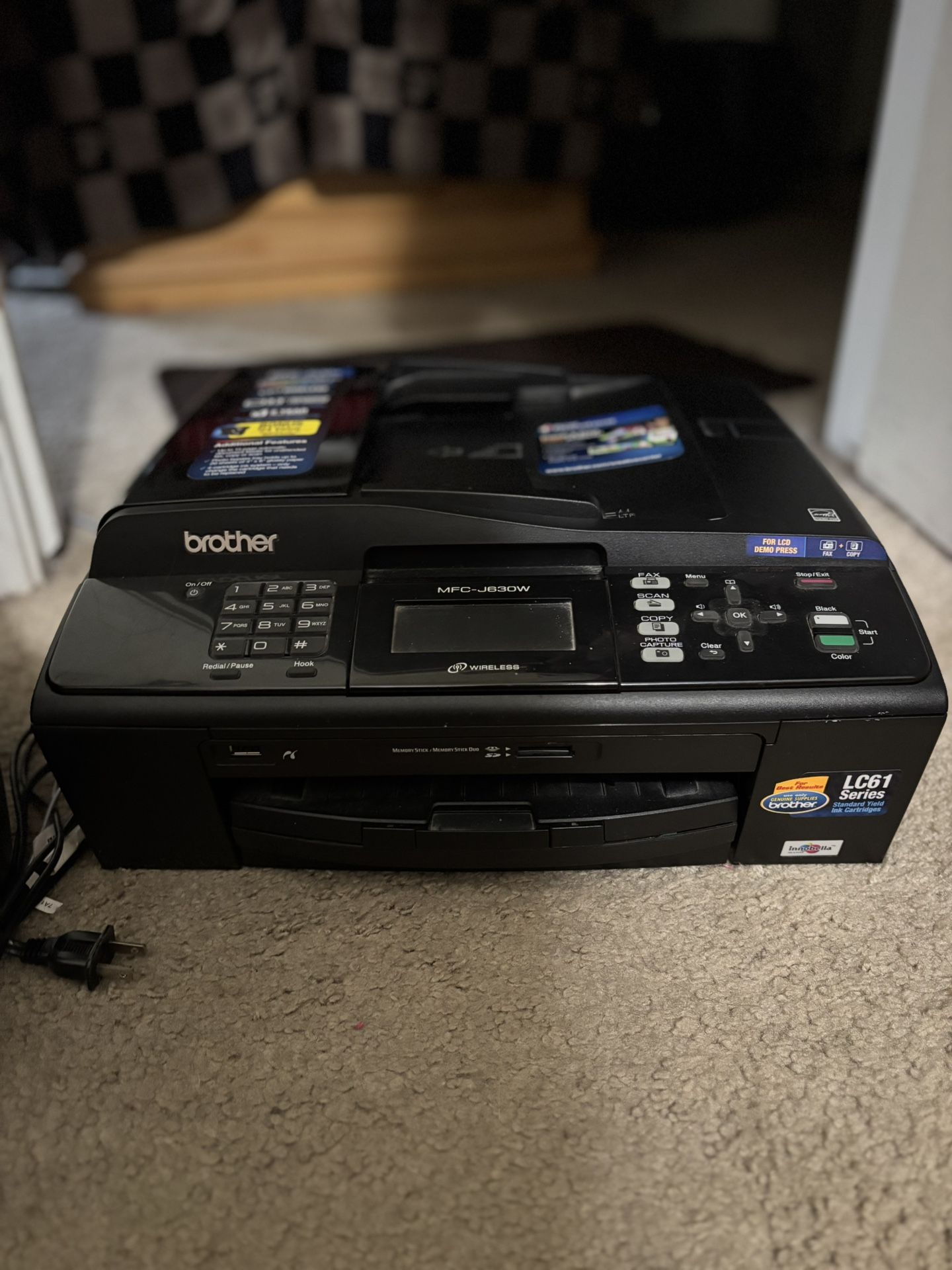 Brother-Printer/Copier/Fax Machine