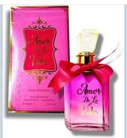 Amor De La Vida for Women Eau de Parfum Spray, Regular Size 3.4 fl oz (100 ml)