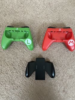 Super Mario Joycon Grips For Nintendo Switch