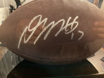 Los Angeles Rams Davante Adam’s Autographed Wilson Football