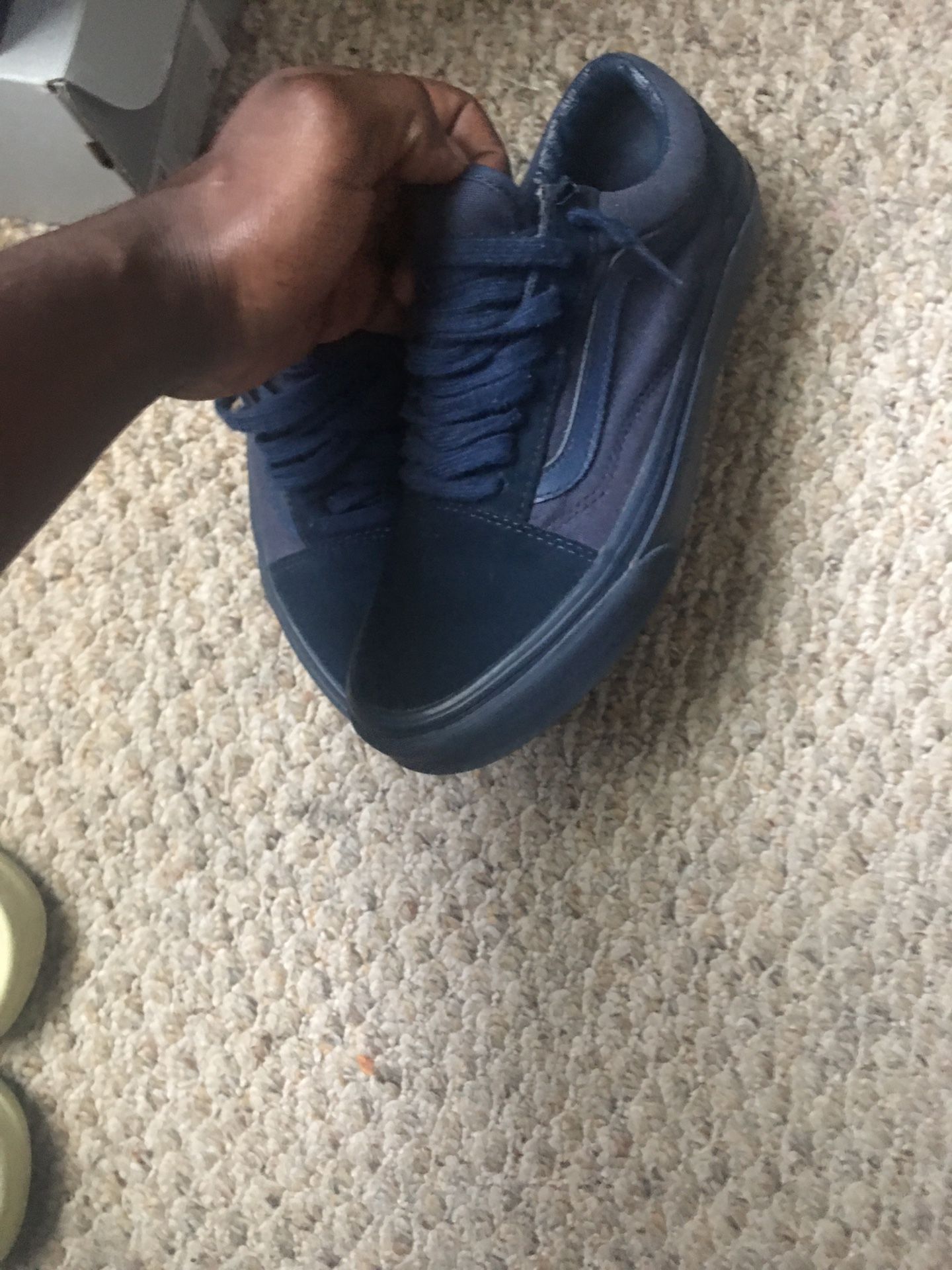 Dark Blue Vans