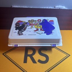 Vintage 1987 McDonald's Plastic Purple LUNCHBOX, Ronald, Grimace, Hamburglar