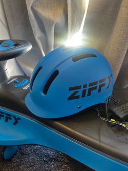 Ziffy kids electric sit down scooter bundle