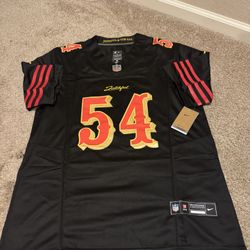 NFL San Francisco 49ers Fred Warner Jersey - Faithful to the City Edition.  Brand new! Medium & Large 