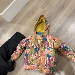 Burton Jacket 2t  And snow Pants 3t With Boots